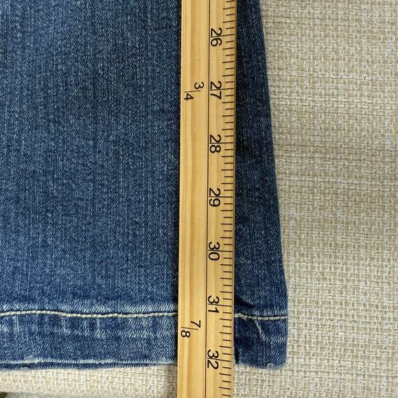 BISOU BISOU JEANS Women's Size‎ 6 Bling Rhinestone Bootcut Jeans - Picture 7 of 9